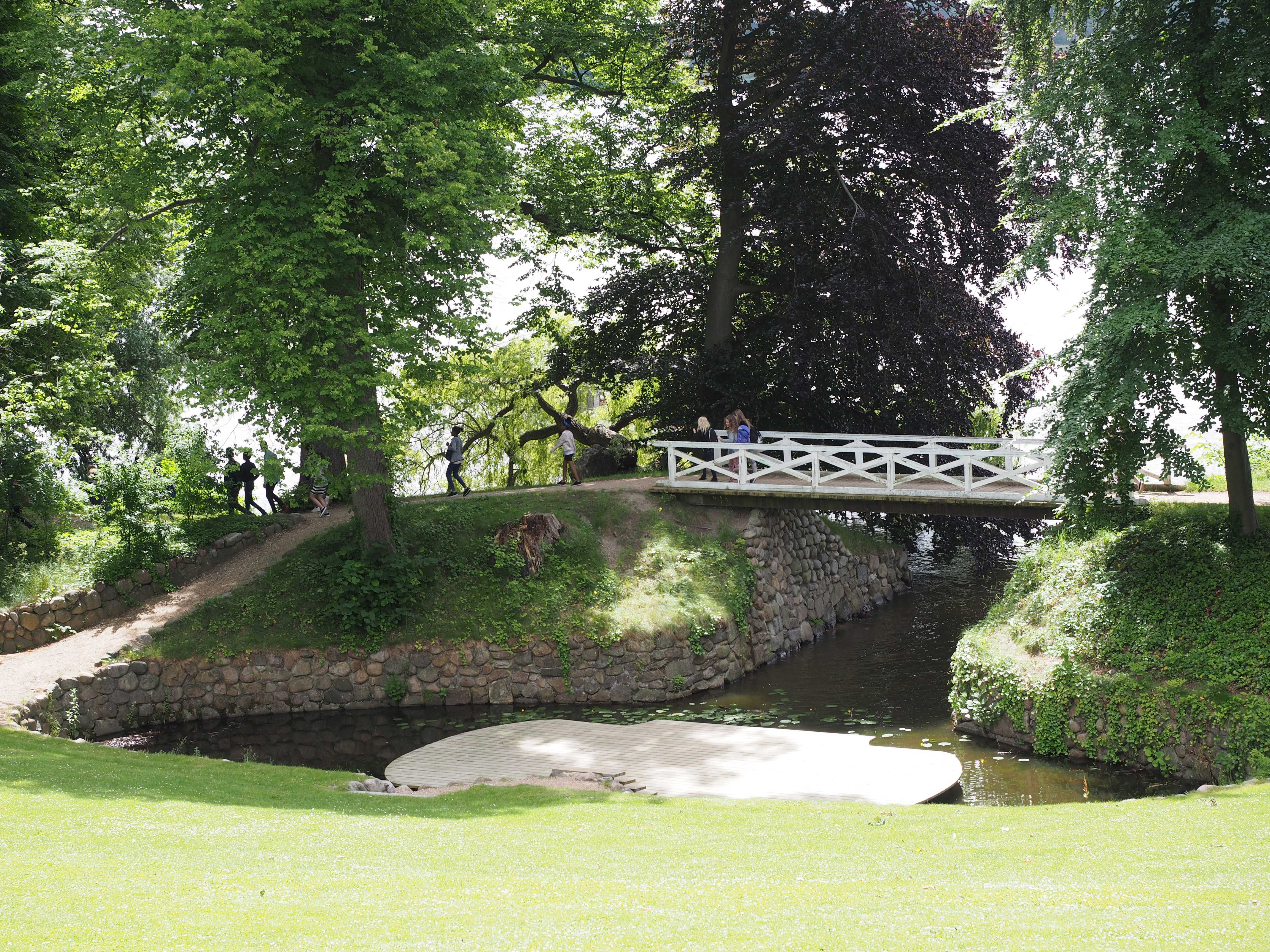 Sophienholm Park bridge